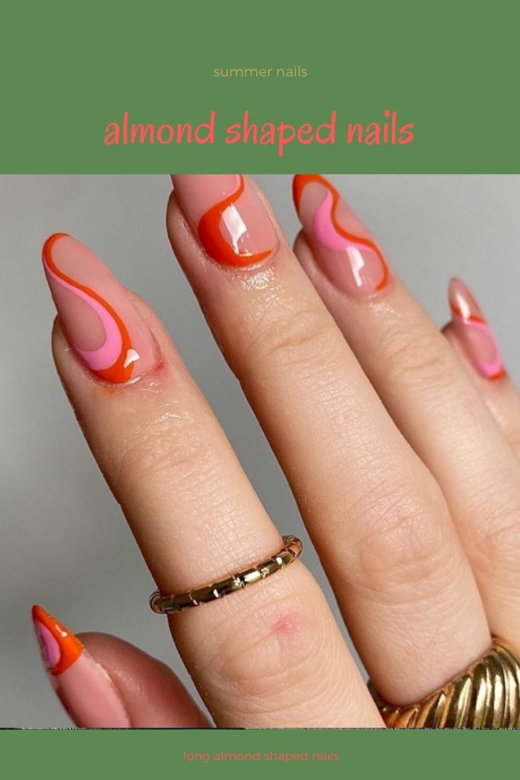 Beautiful Almond Shaped Nails For Summer Nails