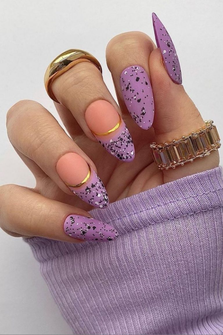 38 Trendy Almond Shaped Nail Art For Summer Nails 2021