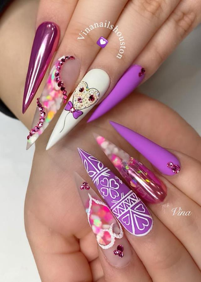 Don T Miss The New Trend Of Stiletto Nails Ideas Fashion