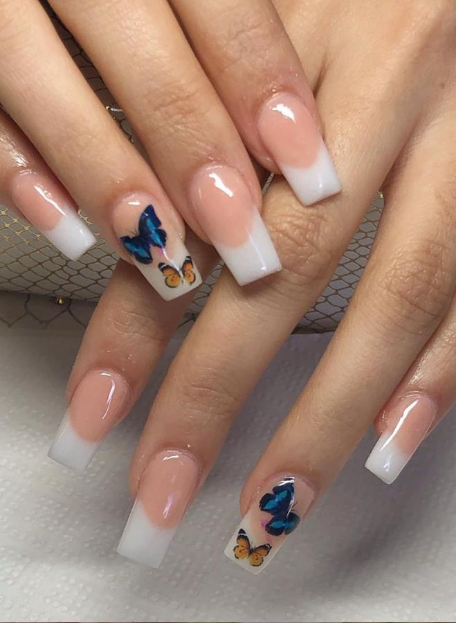 Dancing On The Fingertips In The Summer 2020-Butterfly Nails Art