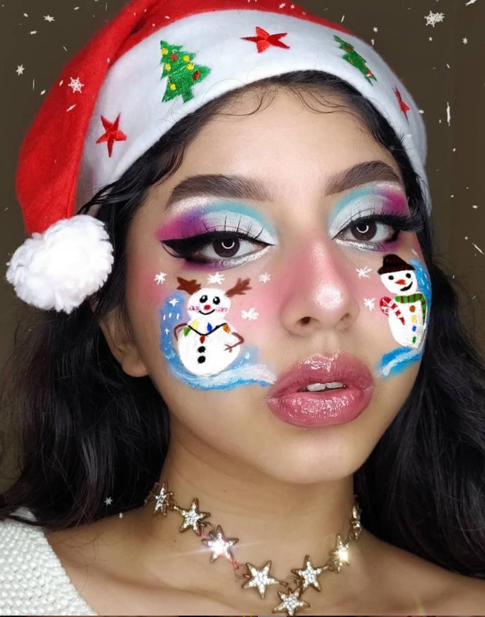 The Most Popular Christmas Make-up in 2020 Makes you a Goddess of ...