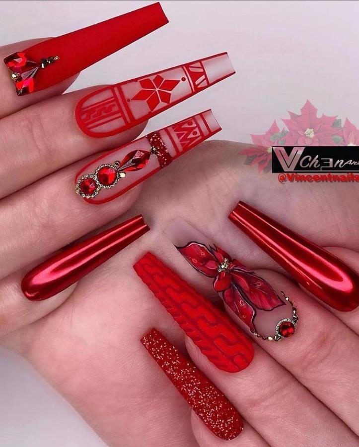Manicure/ Christmas is Coming. Are Your Nails on Holiday? - Lilyart