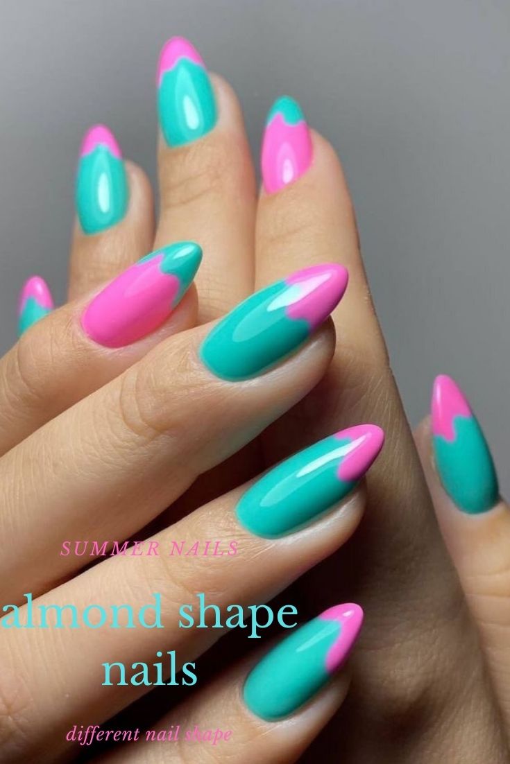 46 Amazing Almond Shaped Nails Design Ideas for Summer 2021