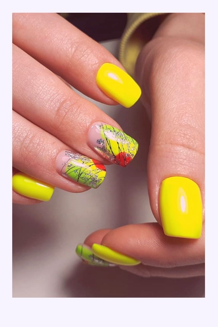 43 Stunning Yellow Nail Designs to Brighten Up Your Day in April