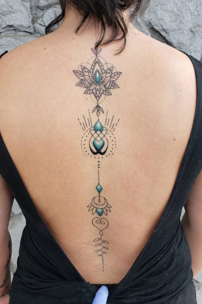  Sexy Back Tattoo Design Ideas for Women