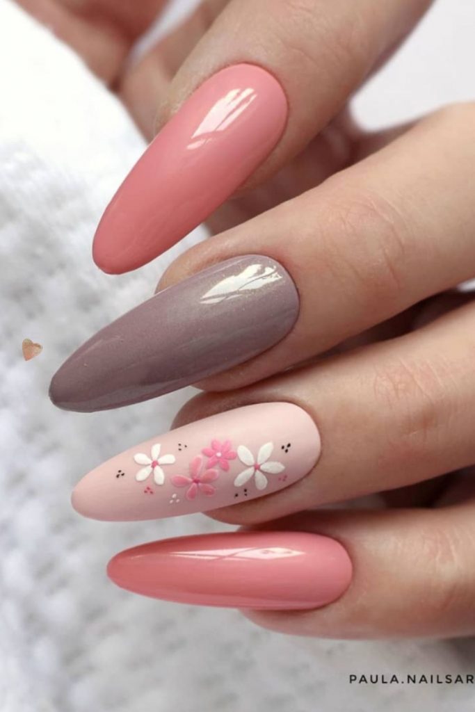 Beautiful and Cute Prom Nails