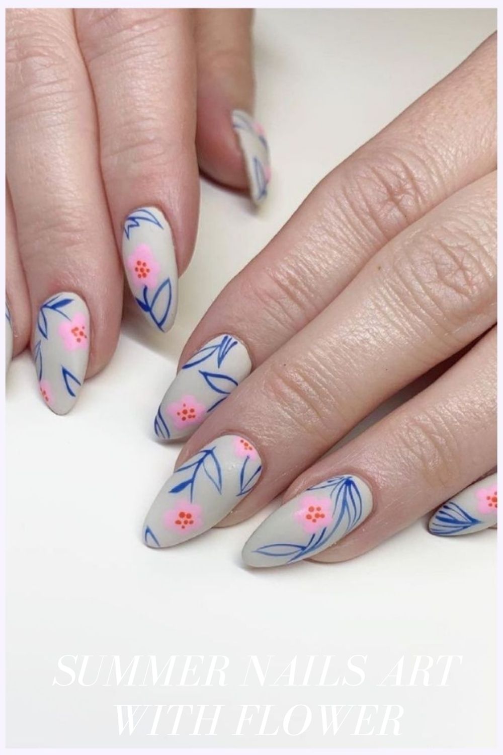 Classy summer nails