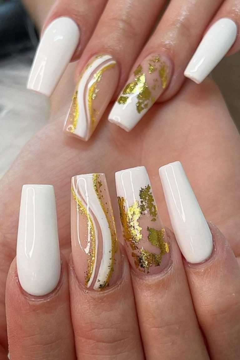 33 Simple Beach Nails Designs for Summer nails 2021