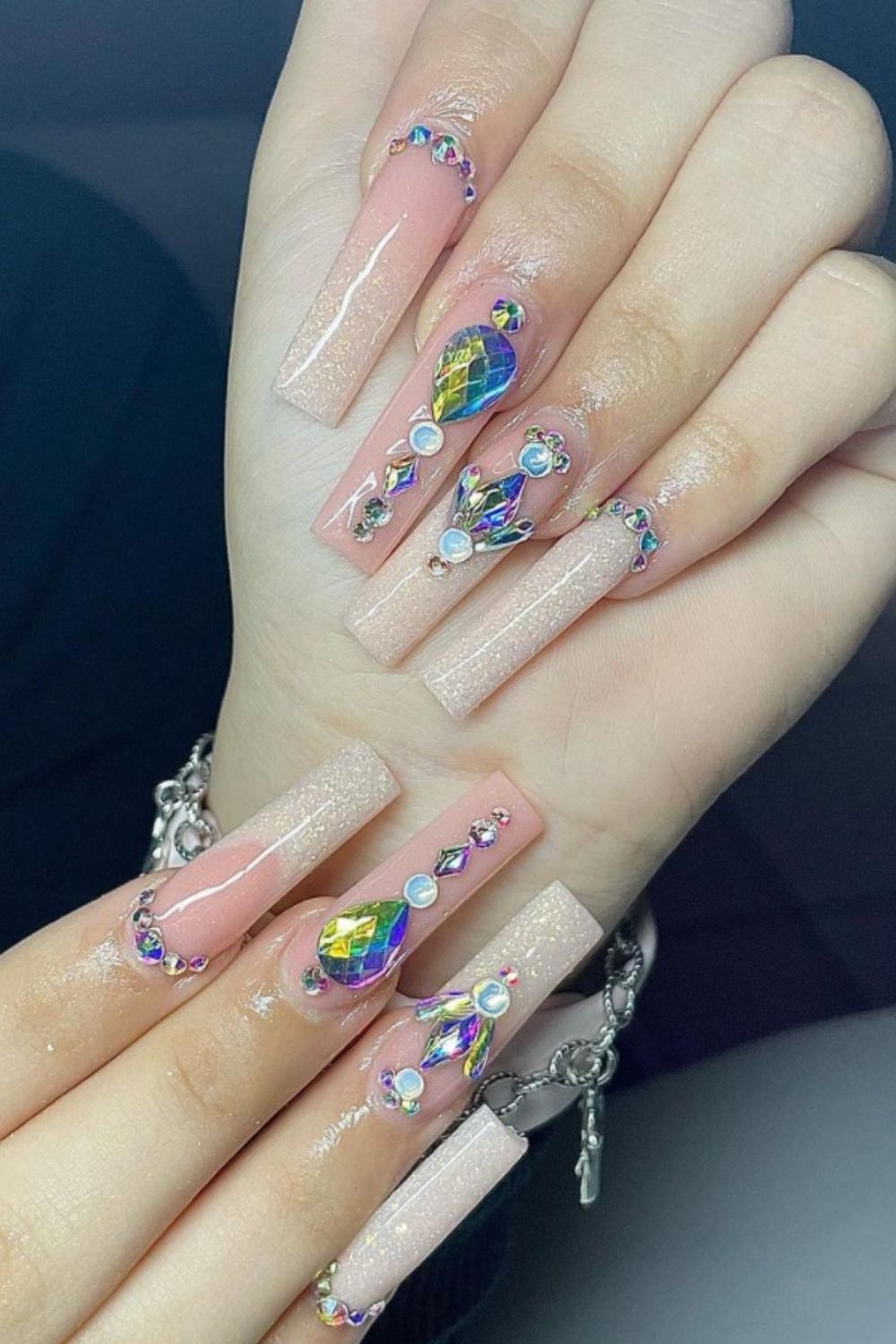 45 Stunning Coffin Nails Design Ideas For Summer nails 2021