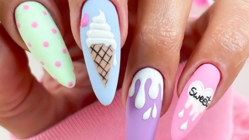 Almond Nail Design is a Consideration for your Next Nail Shape