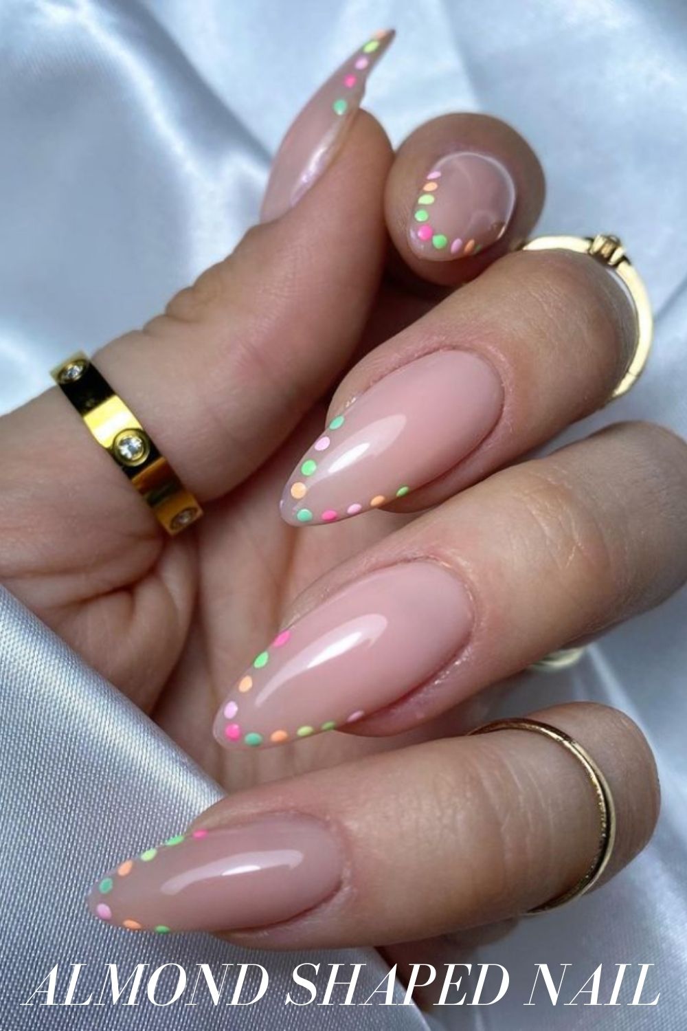 Cute almond nails