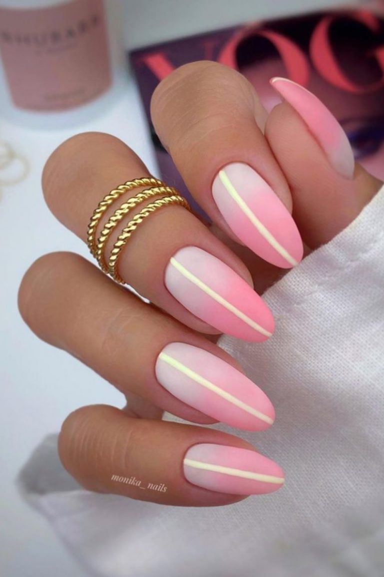 38 Stunning Almond Shape Nail Design for Summer Nails