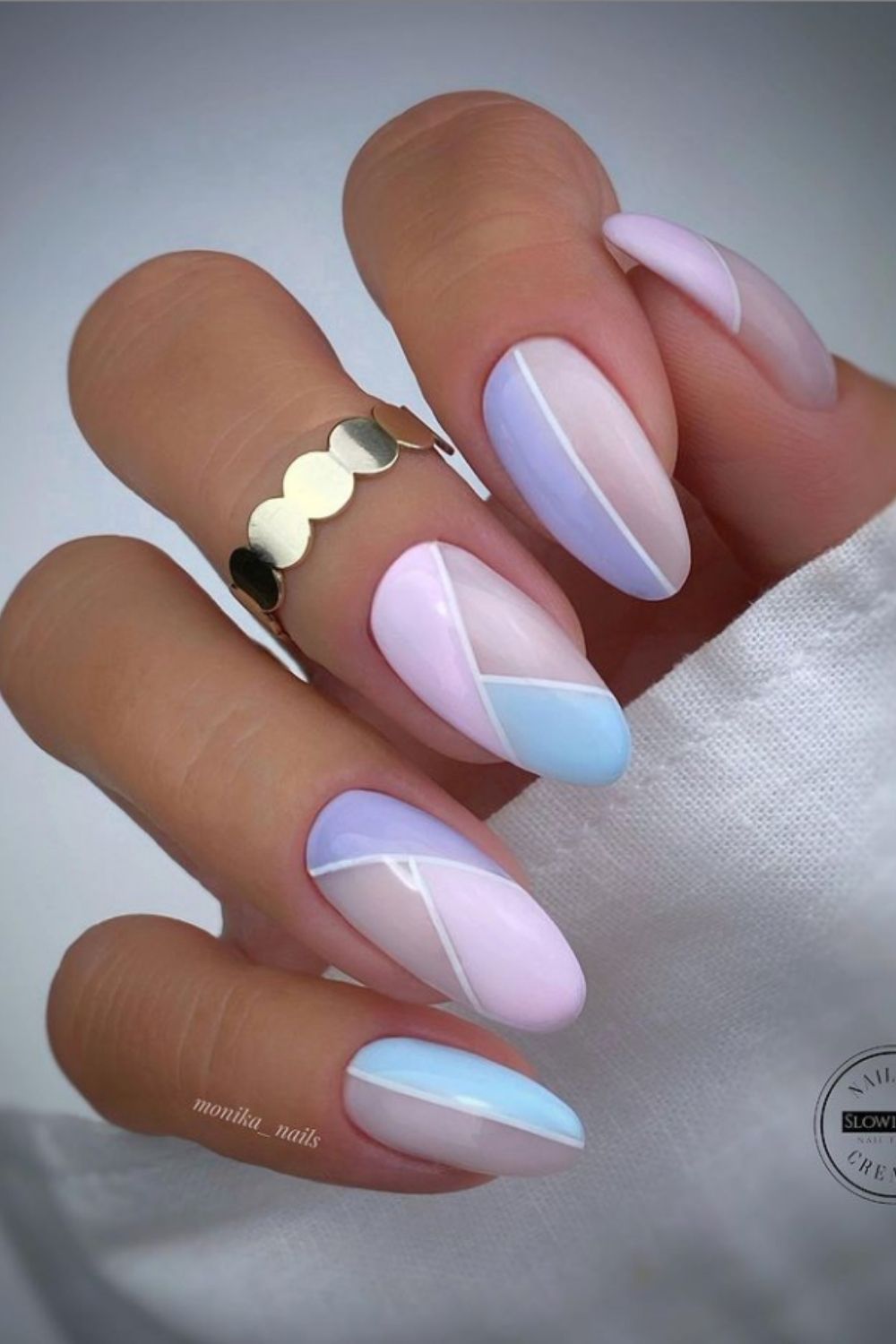 38 Stunning Almond Shape Nail Design for Summer Nails