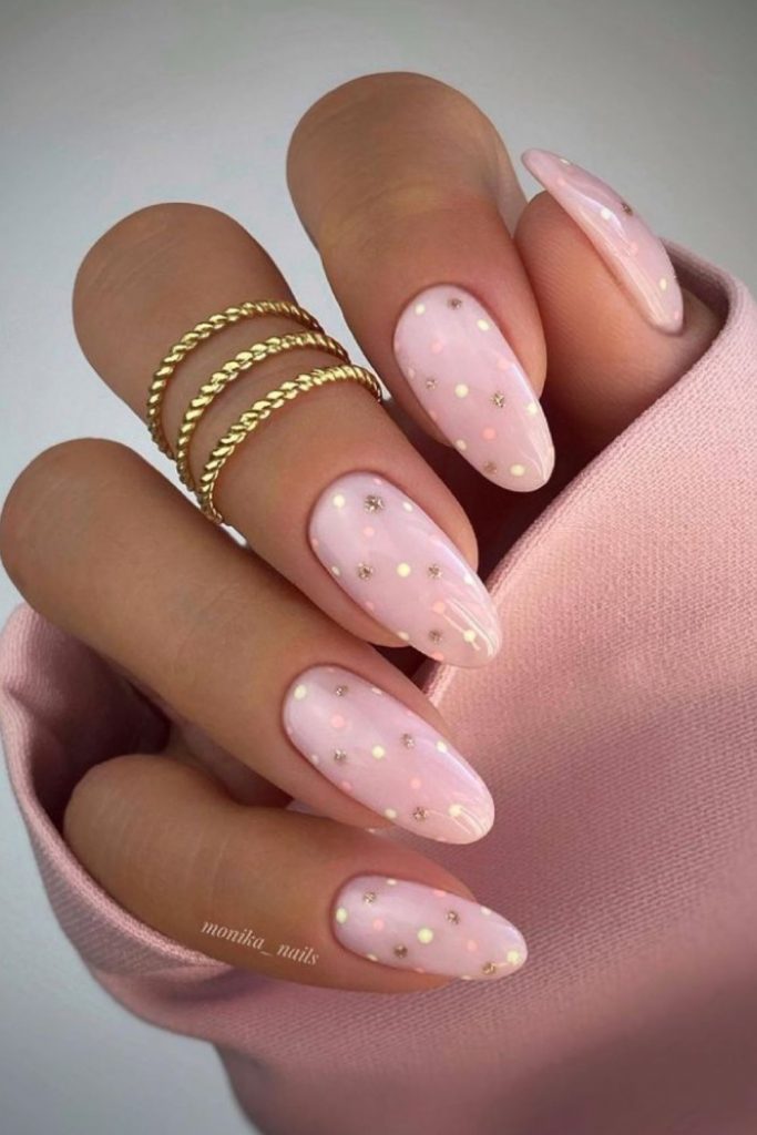 38 Trendy Almond Shaped Nail Art For Summer Nails 2021 9848