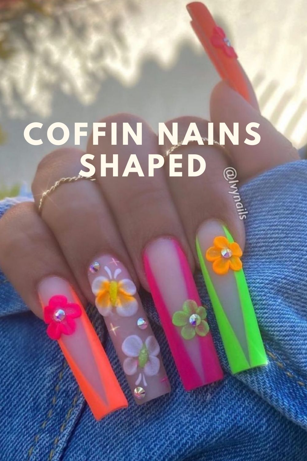  Bright nails for summer