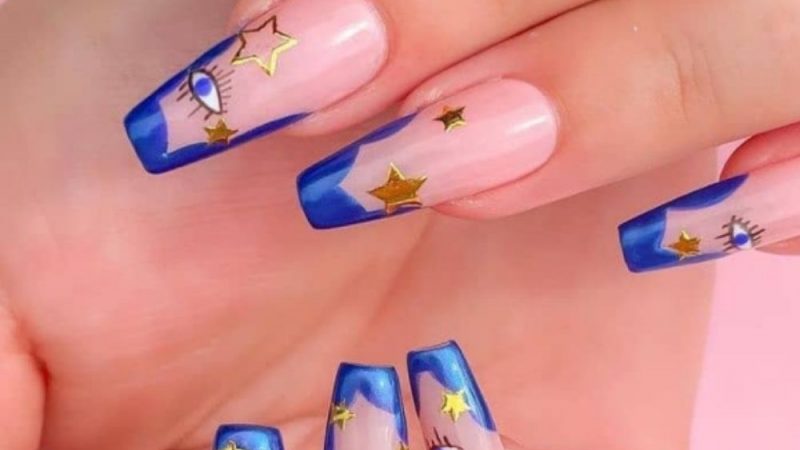 51 Crazy-Gorgeous Nail Ideas for Coffin-Shaped Nail Designs