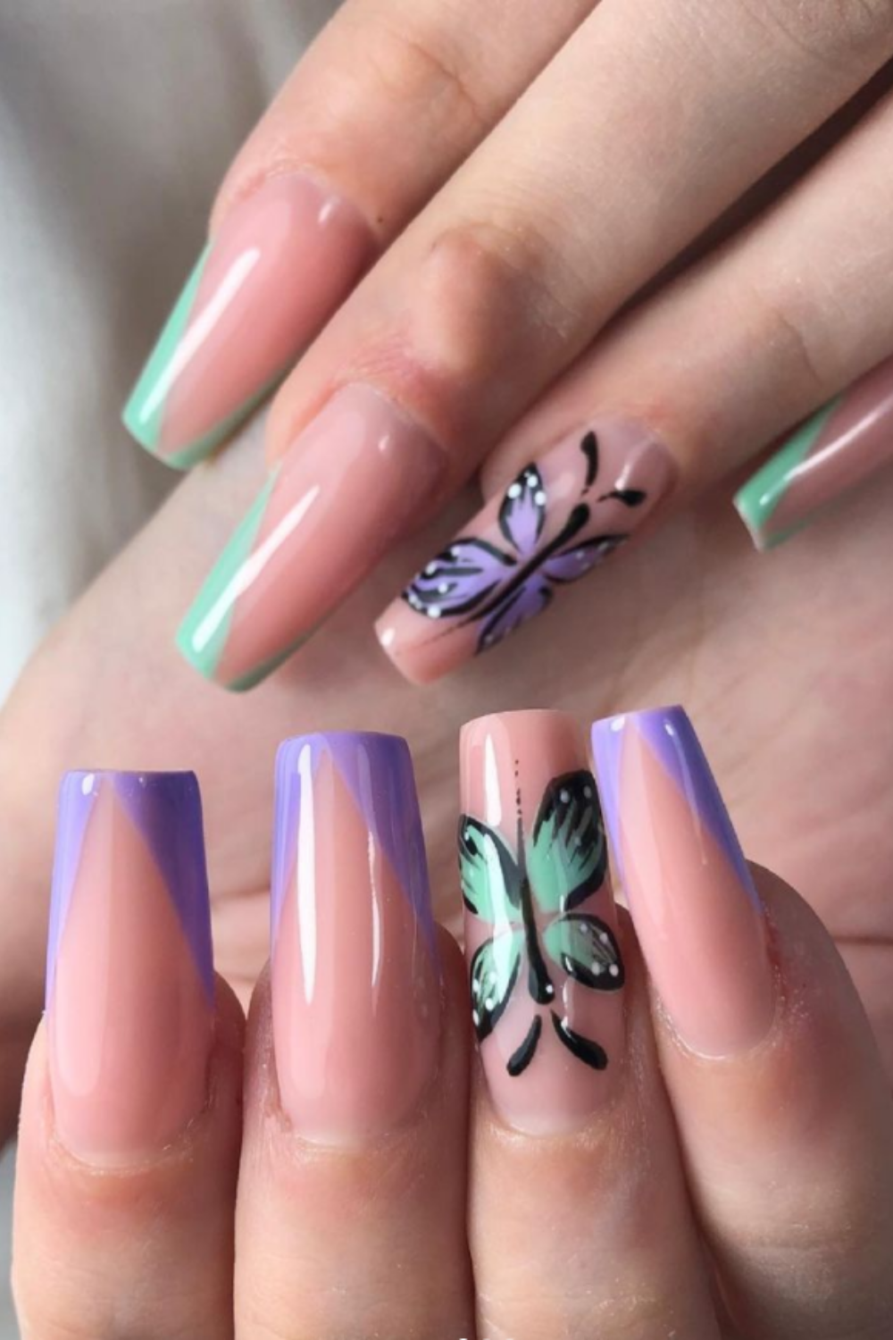Summer acrylic nails ideas