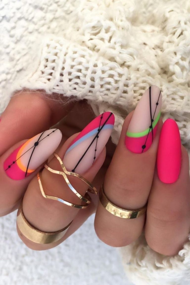 47 Best Trendy AlmondShaped nails To Try In These Summer!