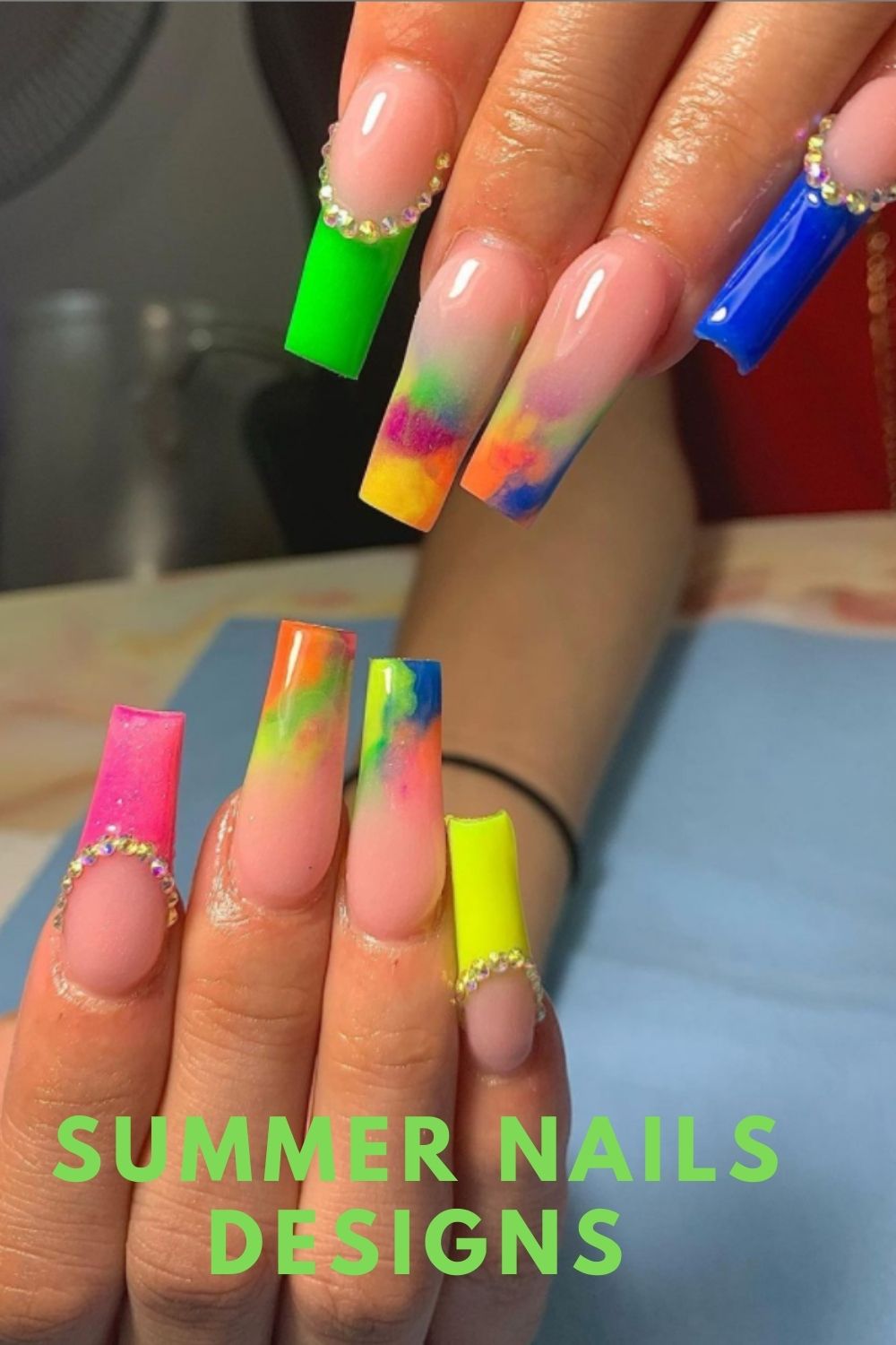 Long nails art