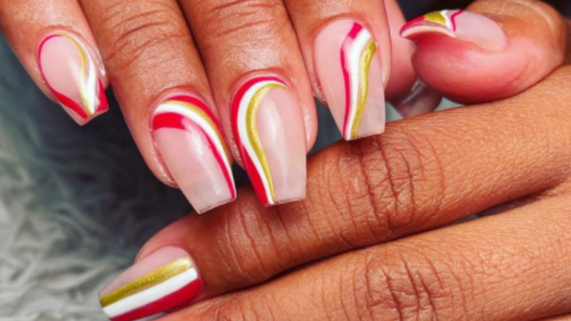 44 stunning short nail art designs for autumn nail designs 2021