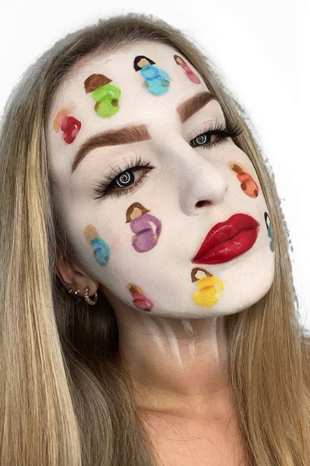 Unique makeup art