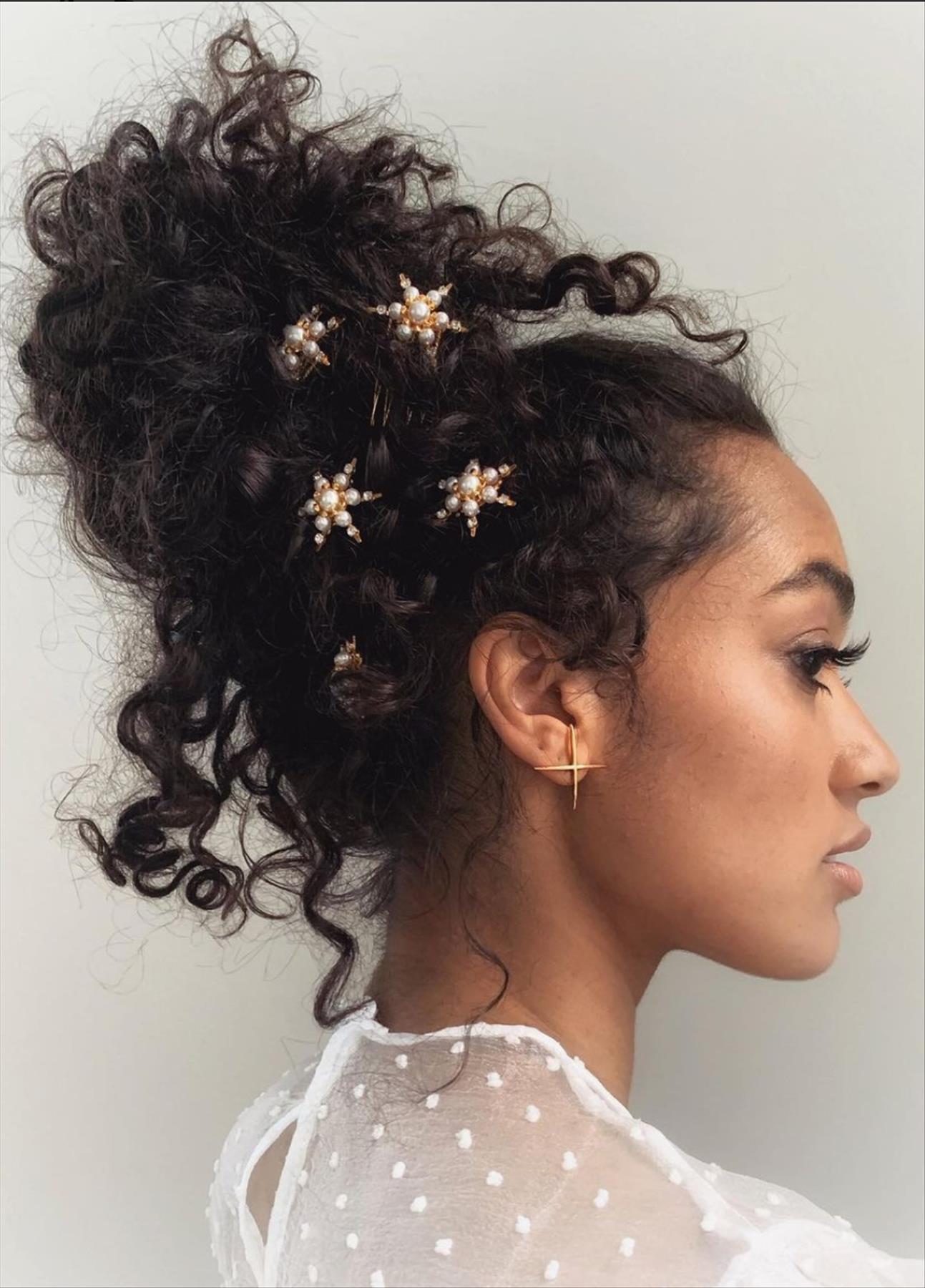108 Stunning Prom hairstyle for short hair to be a queen 2022