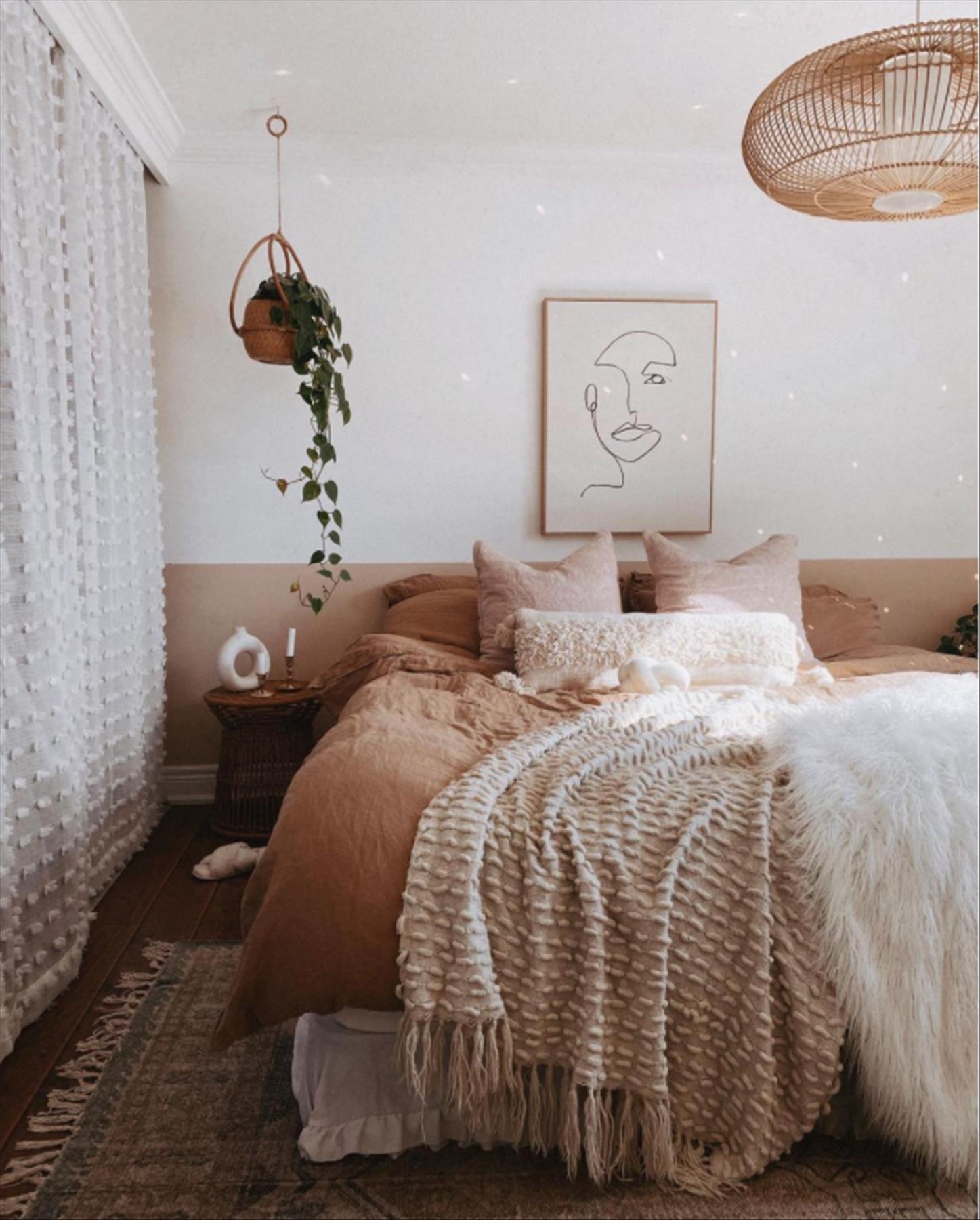 Cozy Boho Bedroom decoration ideas and inspiration