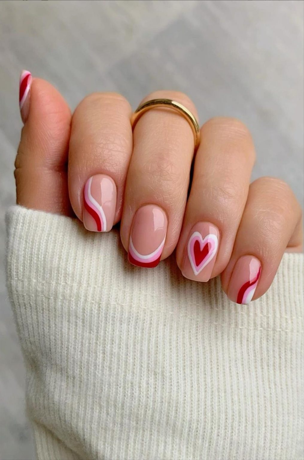 40 Cute Valentine’s Day Nails 2022 To Paint ASAP Lilyart