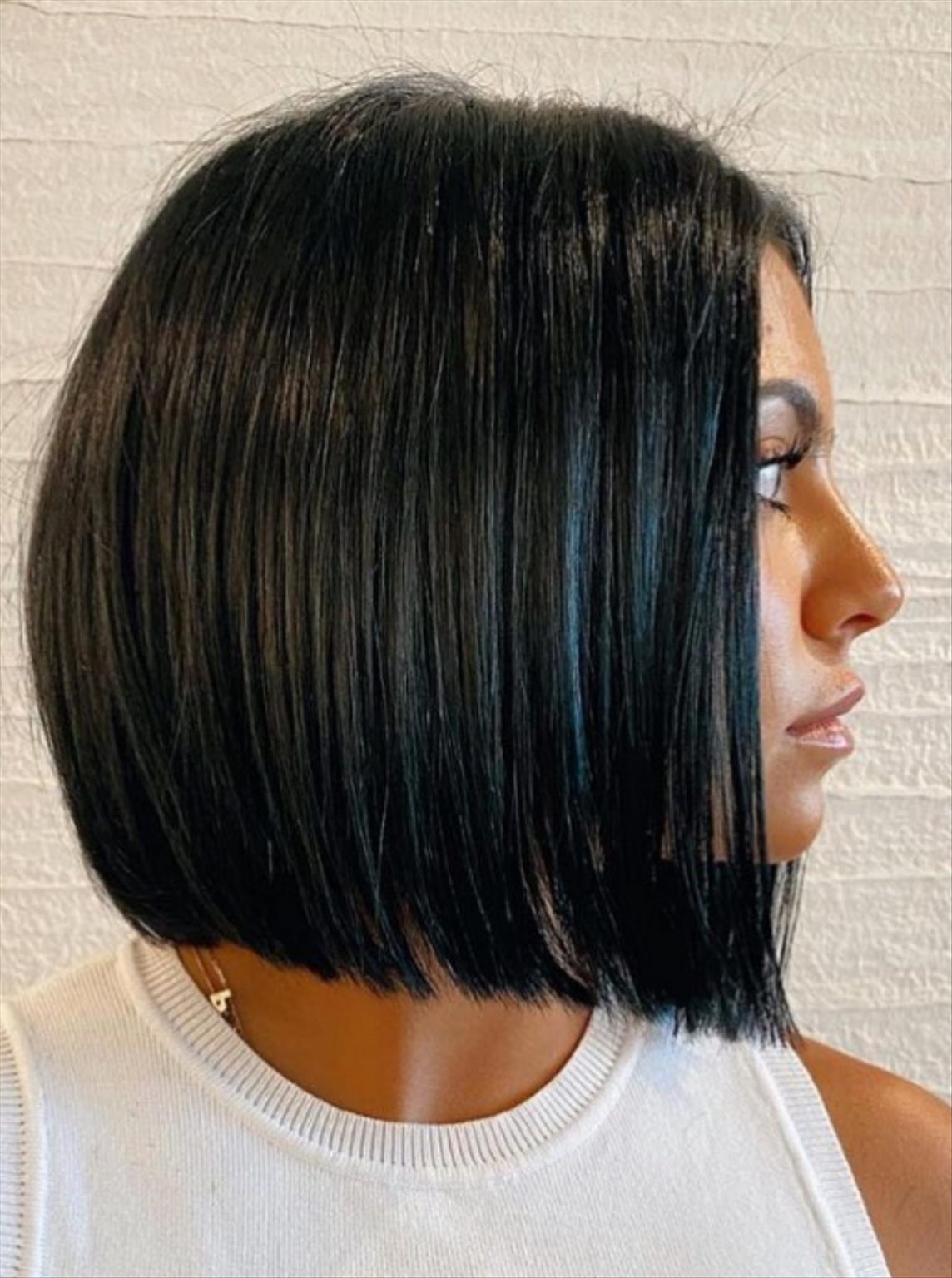 24 Best blunt bob haircut for fine hair 2022 - Lilyart