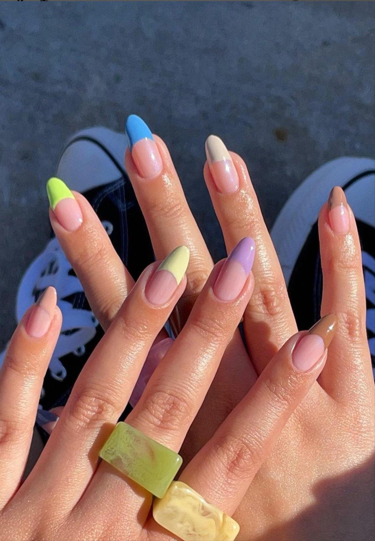 Pretty Spring nail art trends 2022 for stylish girls