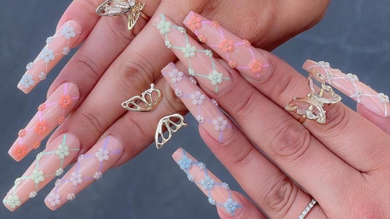 34 Best Spring Coffin Nails to Flip For in 2022