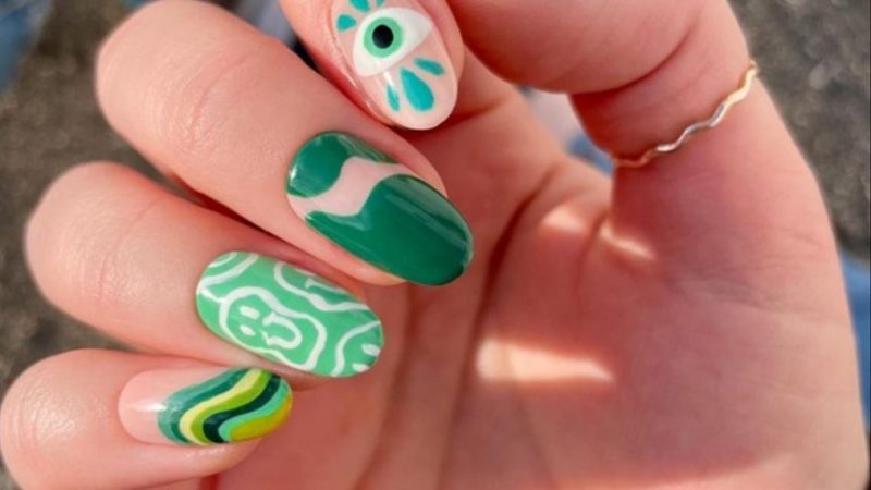 50 Beautiful Green Nail Designs For 2022 To Wear