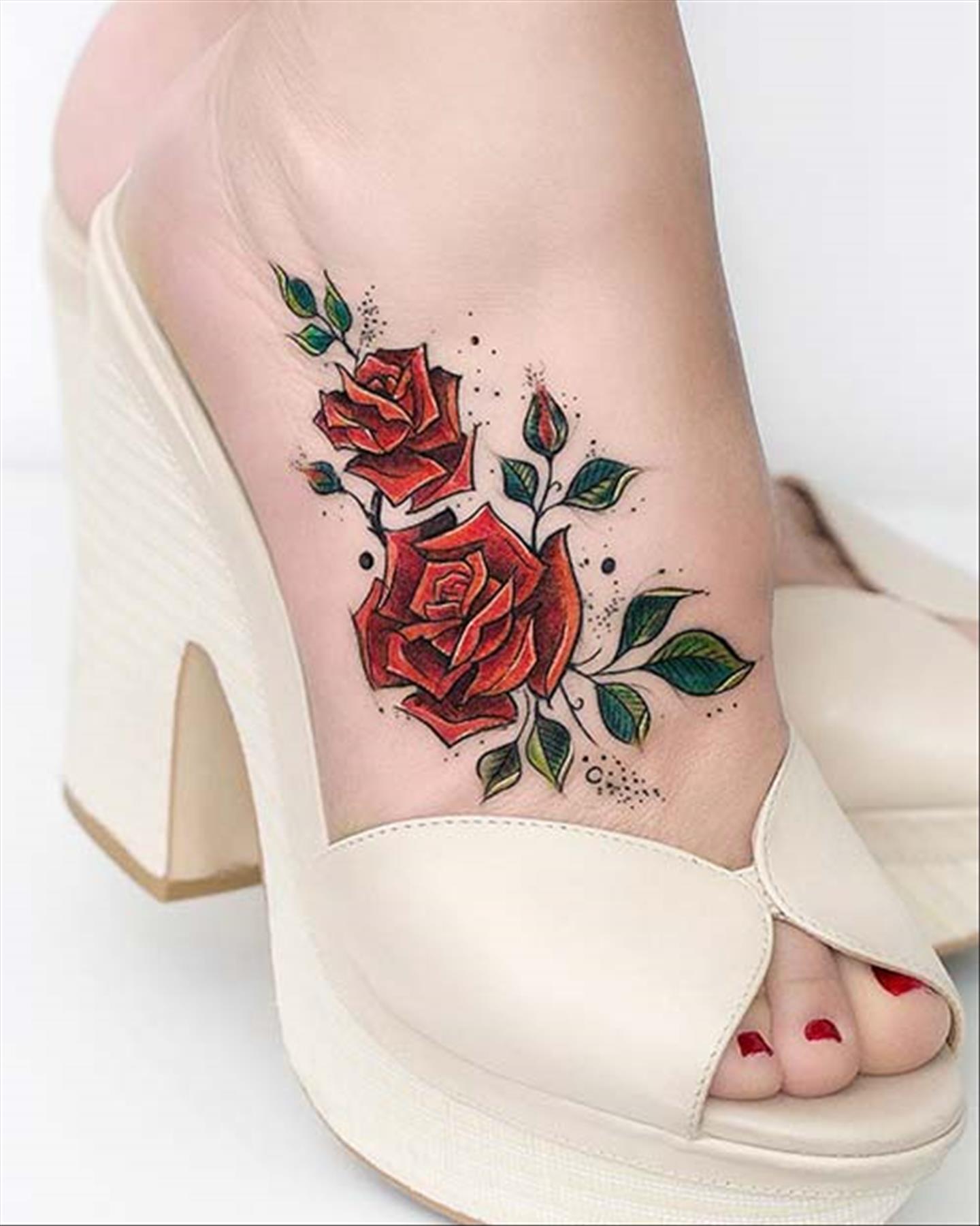 Top 35 Best Foot Tattoo designs for women