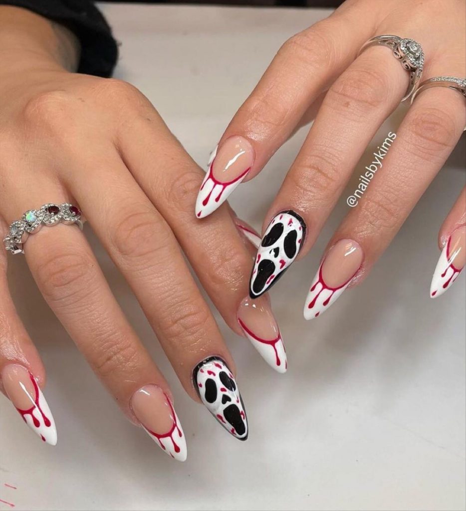 34 Spooky Halloween nail art 2022 to copy now - Lilyart