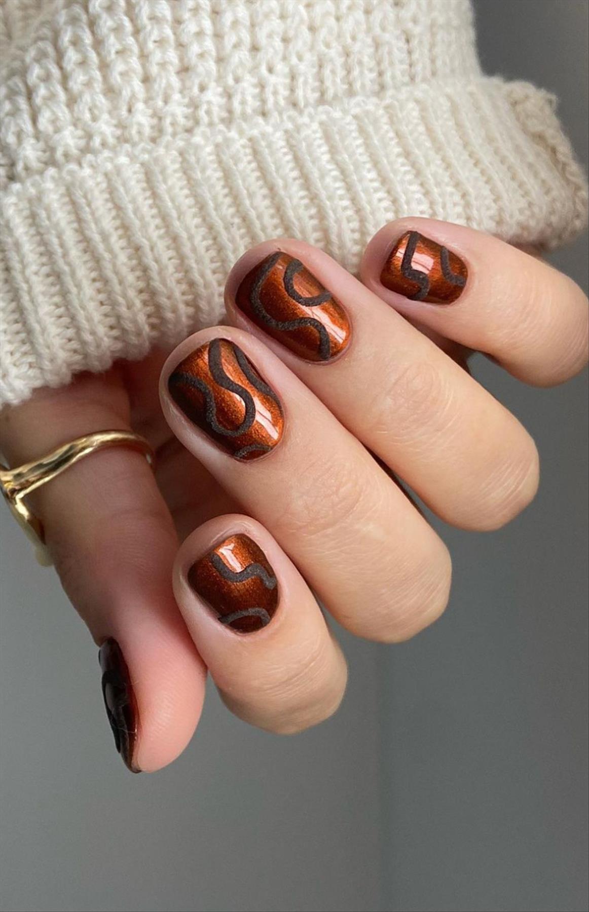 Best Winter nail art Designs