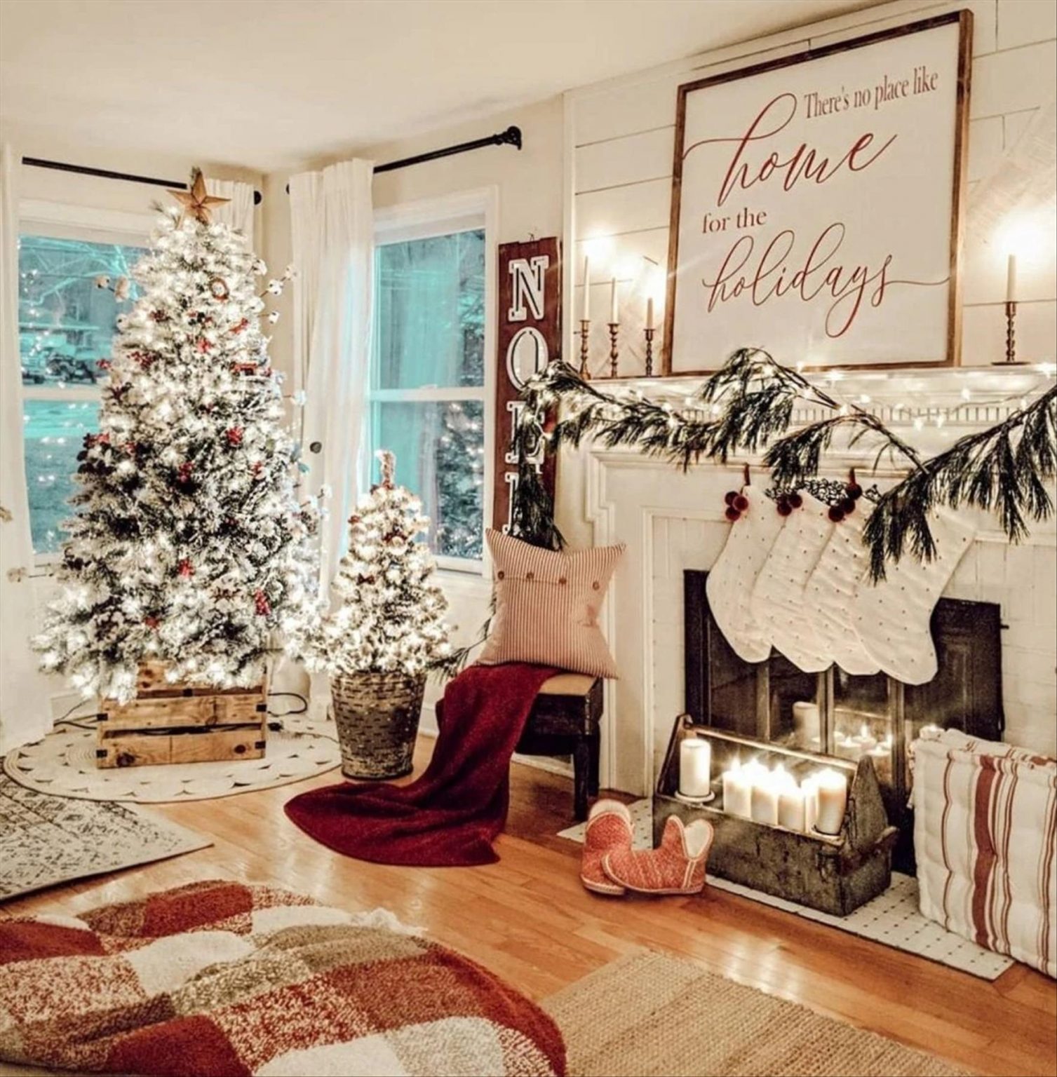 27 Cool Christmas decorating ideas to upgrade home - Lilyart